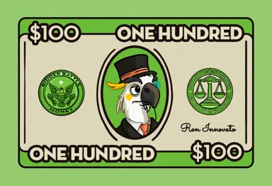 $100